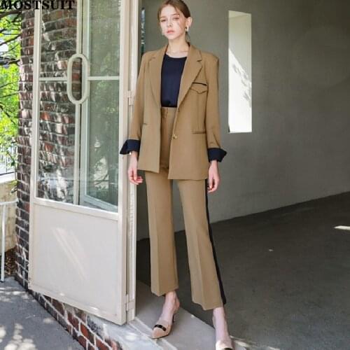 Женские стильные брючные костюмы Mostsuit China At AliExpress