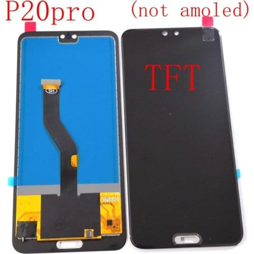 TFT 6.1"For Huawei P20 pro CLT-AL01 CLT-L29 CLT-L09 LCD Screen Display+Touch Screen Digitizer Full p20pro pantalla panel