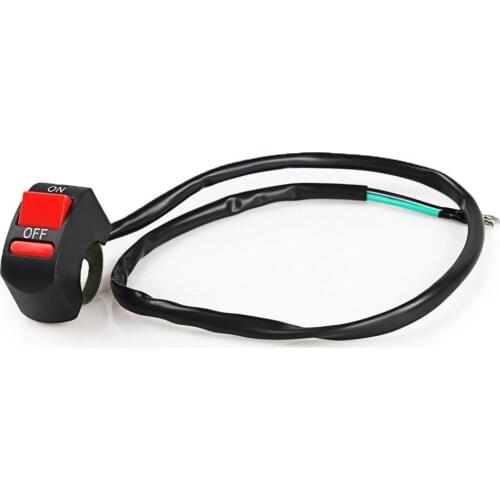 LED Headlight Switch Refit 22mm Handlebar Mounting ON/OFF Switch Button for Motorcycle Bicycle LED Headlight Control