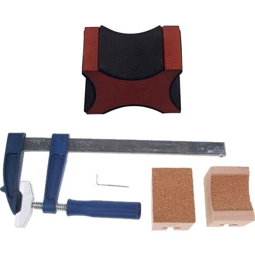 Guitar Neck Rest+Guitar Fret Press Caul Luthier for Electric Guitar Bass