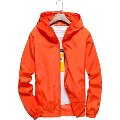 Casual Jacket Women Long Sleeve Loose Hooded Coat Autumn Plus Size Waterproof Jackets Fashion Female Man Couple Clothes LD1840