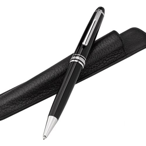 Luxury Monte Meisterprice MB 146 Ballpoint Pen Black Resin Rollerball Fountain Pens for Writing Stationery Gift