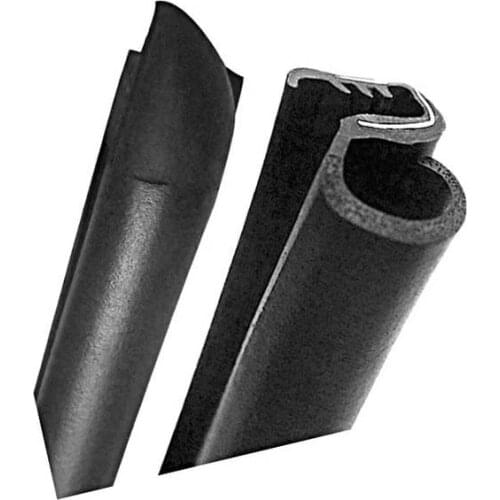 2PCS 2x80cm Car Door Rubber Seal Strip Filler Car Door Weatherstrip For B Pillar Protection Sealant Strip Sealant For Auto