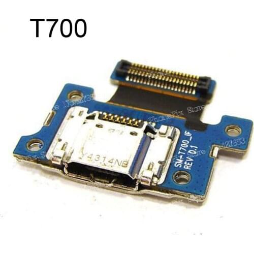 10pcs/lot USB Charging Dock Port Flex Microphone Mic For Samsung Tab S 8.4 T705 T707 SM-T700 T700