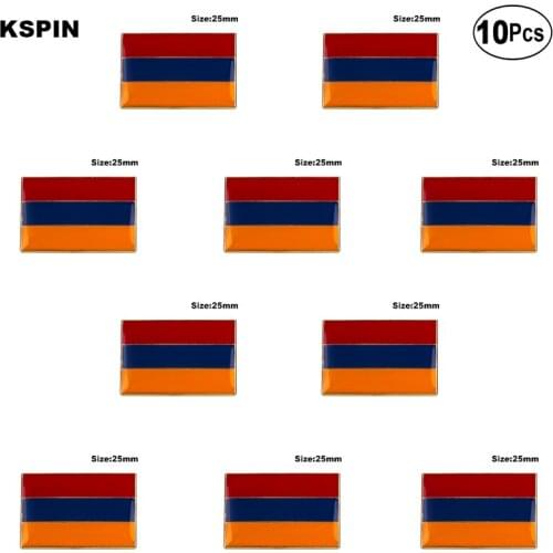 Armenia Lapel Pin Flag badge Brooch Pins Badges 10Pcs a Lot