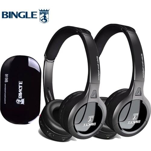 Bingle B616 Noise Cancelilng On Ear Multiple No Bluetooth Wireless Headphones Headsets For TV Gamer Video Gaming Audio Studio