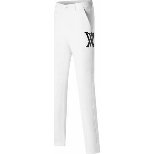 Free Shipping New Spring Summer Golf Pants Thin Section Solid Color Fashion Casual Mens Clothing Breathable Golf Trousers