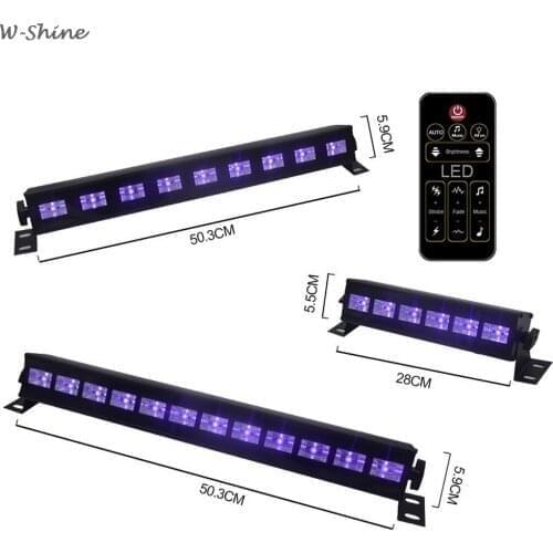 6LED 9LED 12LED Disco UV Black Lights DJ 36W Par Lamp UV Party Christmas Bar Light Laser Stage Light UV Wall Washer Spotlight