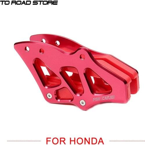 CNC Rear Chain Guide Guard For Honda CR 125R CRF 250R 450R 250X 450X 450RX CRF450L CRF Motorcycle Motorcross MX Off Road