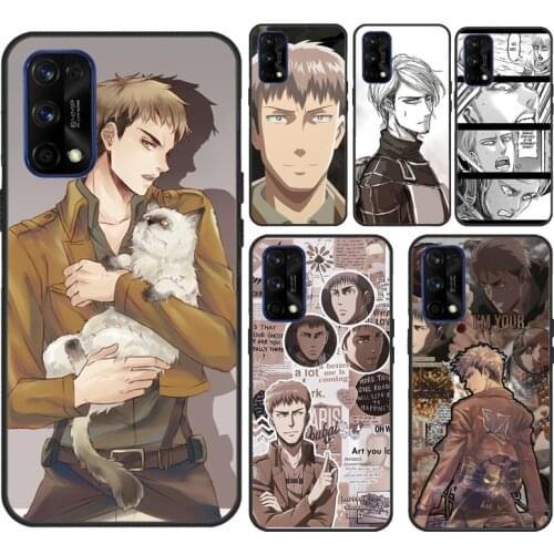 Jean Kirstein Attack on Titan For OnePlus 9 Pro 8 Pro Nord 7T 8T Phone Case For Realme 7 Pro 6 Pro 8 Pro Q3 7i GT C3 C21