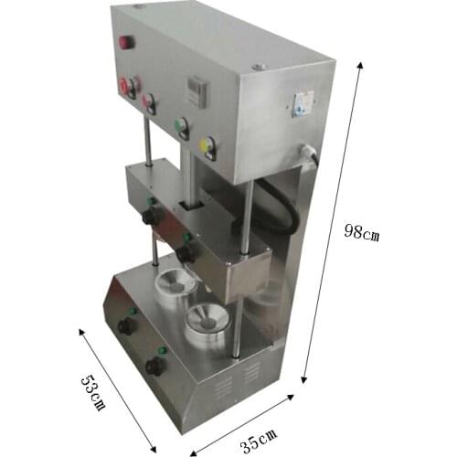 Commercial Handheld Pizza Cone Machine For Sale Cheap Two Umbrella Pizza Cone Forming Machine