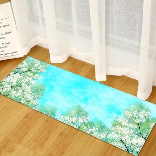 Zeegle Rug for Living Room Rectangle Kitchen Carpet Home Door Entrance Mat Non-Slip Kitchen Mat Washable Kids Room Floor Rug