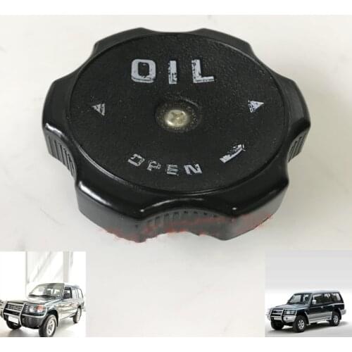 QDAEROHIVE Fuel Tank Cap Gas Tank Cover Oil Fuel Tank Cap fits for Mitsubishi Pajero Montero Shogun MK2 MK3 V31 V73 4G6 4G9 4G1
