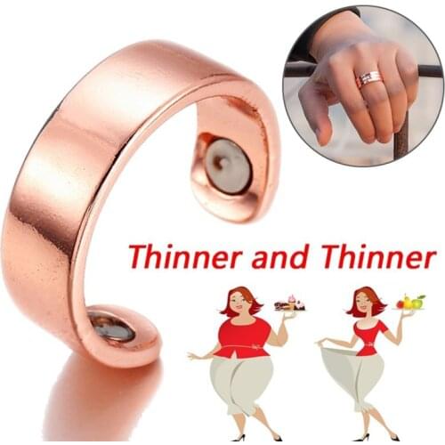 Magnetic Slimming Rings Natural Fat Burning Slimming Ring Magnetic Stimulation Acupoint Burning Fat Slimming Body Health Care