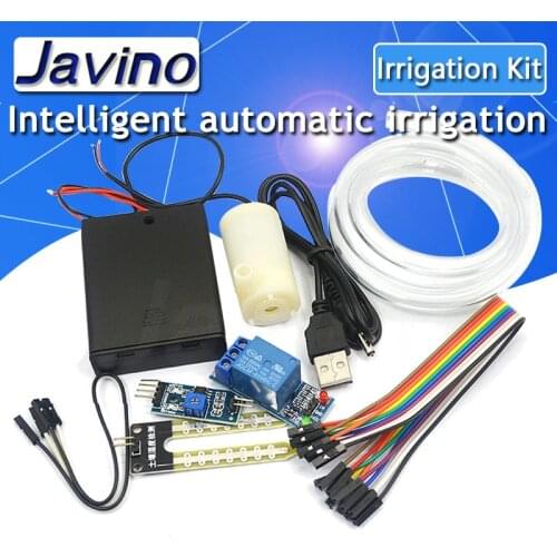 Automatic Irrigation Module DIY Set for Soil Moisture Detection and Automatic Water Pumping