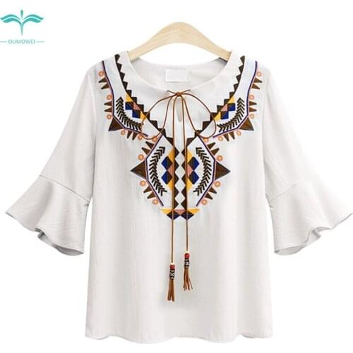 OUMOWEI Womens Fashion Shirts