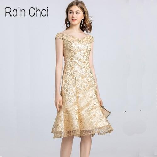 Knee Length Evening Dress 2021 Party Gown Evening Dress Robe De Soiree