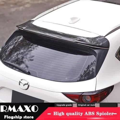 For Mazda CX-5 Spoiler 2014-2016 Mazda CX-5 Spoiler High Quality ABS Material Car Rear Wing Primer Color Rear Spoiler
