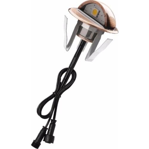 Stylish Embedded Led Lighting Australia America Europe the United Kingdom Plug Outdoor Wall Dimmable Deck Light 6pcs/set B106X-6