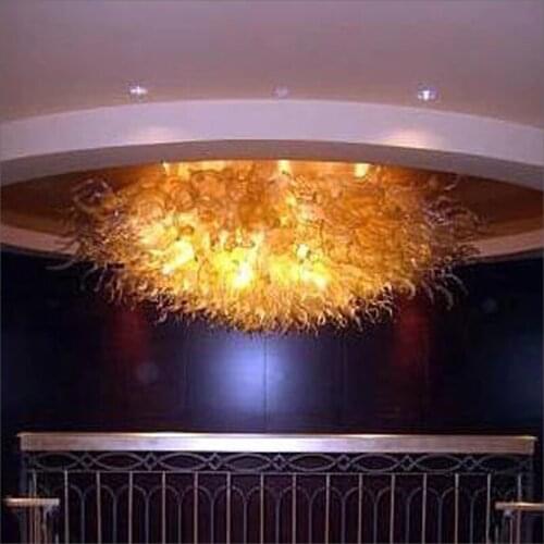 Superior Quality Italian Blown Glass Chandelier Handmade Blown Glass Chandelier Lighting Mixed Colorful