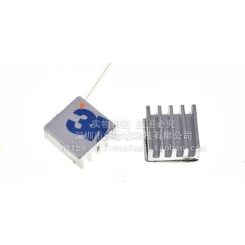 10pcs/set High Quality Adhesive Aluminum Heat Sink radiator For Memory Chip IC 11*11*5mm