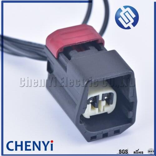 2 pin auto electric connector plug waterproof wiring harness female connector 7283-5548-30 7282-5548-30 with 30cm 18AWG wire