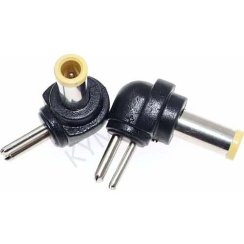 2pcs DC 2 Pin To 5.0x3.0mm DC Connector Power Plug Repair Jack For Samsung Notebook Laptop 19V Charger Tip
