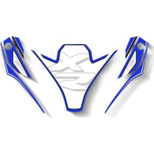 3D gel motorcycle front and rear fairing sticker protector number plate Moto engine fishbone decal for BMW F900XR F900 XR 2020