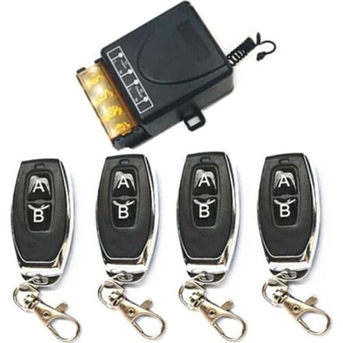 433MHz RF Remote Control High-Power 6000WAC 220V1CH 30A Relay For Factory Farm Motor Starter Water Pump Exhaust Fan Light Remote