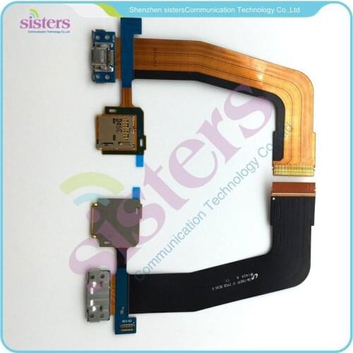 5pcs Wholesale USB Charging Port Micro SD Flex For Samsung Galaxy Tab S 10.5" SM-T800 T805 T807 Free Shipping With Tracking No