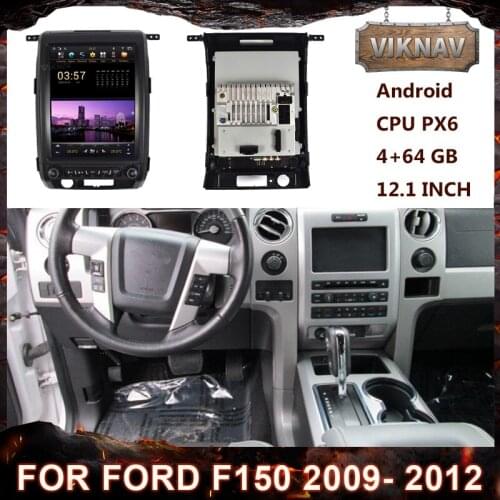 PX6 Android Car Radio For Ford F150 2009- 2012 Car DVD Multimedia Player GPS navigation Auto Stereo Tape Recorder Head Unit