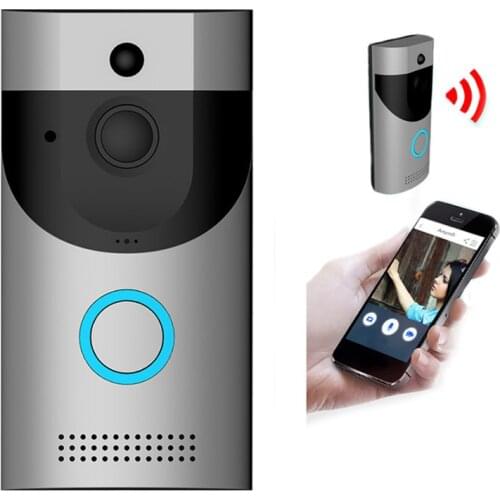 B30 Smart WiFi video doorbell waterproof and anti-theft monitoring device low power video intercom doorbell PIR motion detection