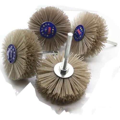 FLOWER FLOWER polished mahogany super abrasion polishing brush root grinding tools grinding 1PCS Du Bangsi