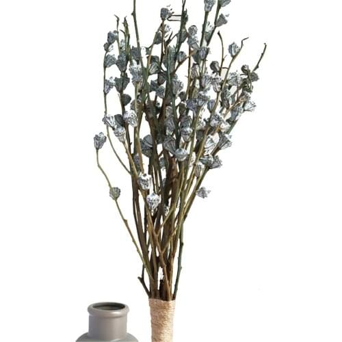 Wedding decor flowers floral arrangement 6pcsnatural eucalyptus fruit original ecological dried flowers for home