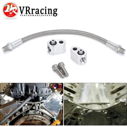 Throttle Body Bypass Hose Kit, Cylinder Head Coolant Steam Crossover Tube for GM LS Series Engines LS1 LSX LM7 LR4 LQ4 LS6 L59