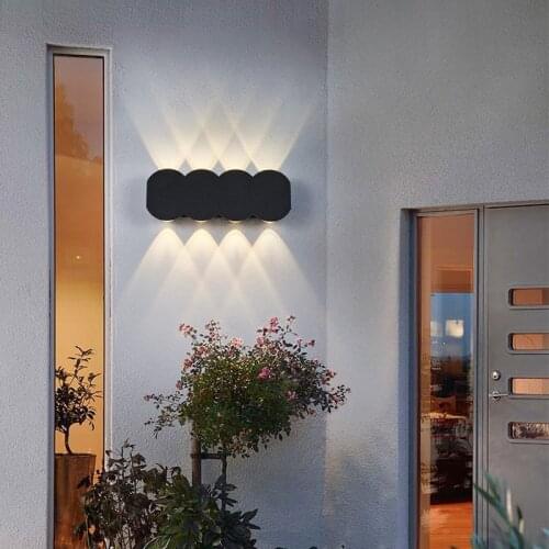 Feimefeiyou 2021 New Modern minimalist indoor outdoor waterproof LED wall lamp hotel aisle corridor door porch bedside wall lamp