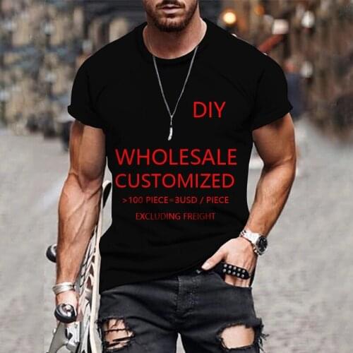 Sexy Designer Customer wholesale link mens 3D printed T-shirts wholesale custom t-shirts More than 100 pieces = USD 3 One piece