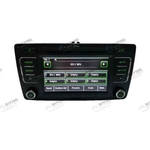 Use for SKD PQ Octavia Yeti Radio Stereo RCD510 USB MP3 AUX 6 Changer CD Player