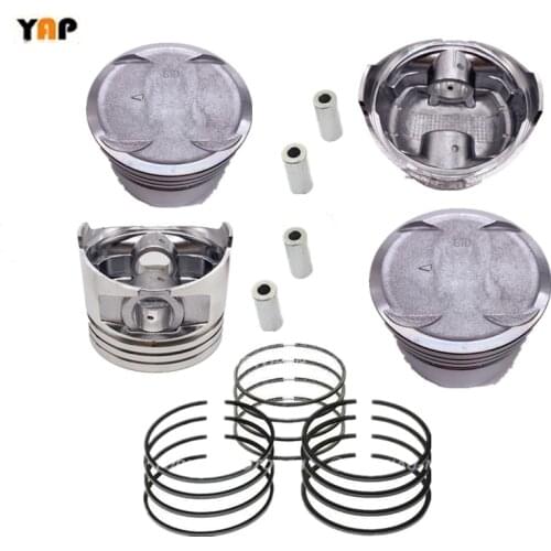 STD G4JP Piston Ring Piston Set FOR FITHYUNDAI Trajet 2.0L L4 16V 23410-38190 23040-38100 2001-2010