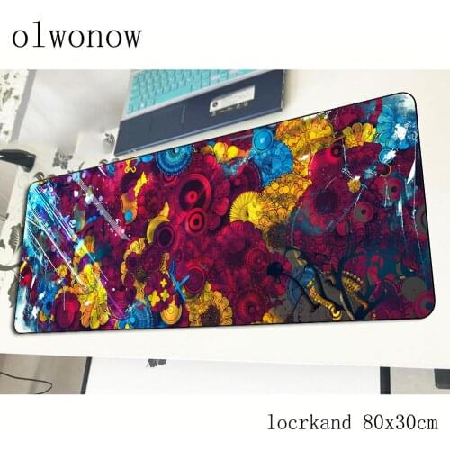 Art mousepad gamer High-end 800x300x3mm gaming mouse pad large locrkand notebook pc accessories laptop padmouse ergonomic mat