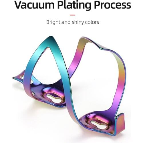 Colorful Bottle Cage Bottles Light Weight Aluminum Alloy Bicycle Water Cup Drink Bottle Holder Cycling Bottles Cages Rack