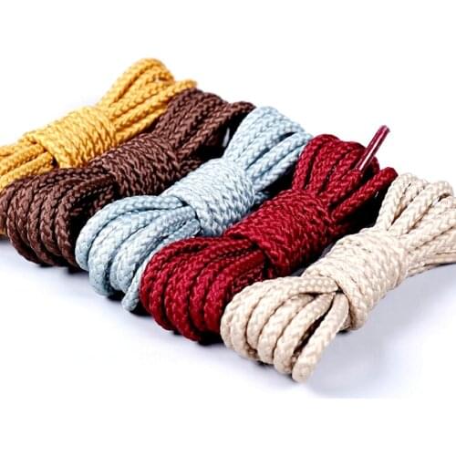 Round Shoelace Shoestring Lace Cord for Caterpillar Cat Working shoes Leather Boots 80 CM