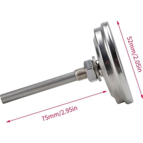 Instant Read Craft Stainless Steel Kitchen Food Cooking Coffee Milk Frothing Thermometer Practical Kitchen Thermometer