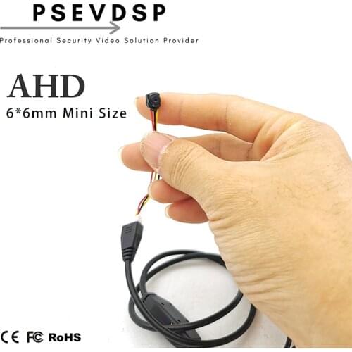 6*6MM Smallest Micro Camera AHD 720P Security Camera Miniature AHD CCTV Camera Indoor Home Small AHD Surveillance Video Cam