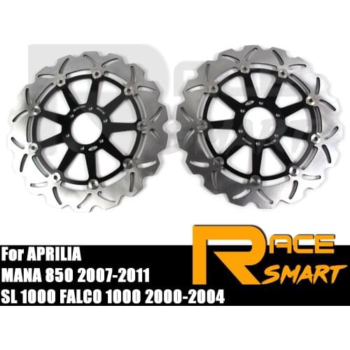 Motorcycle CNC Front Brake Disks For APRILIA MANA 850 2007 - 2011 Discs Rotors MANA GT 850 2009 - 2013