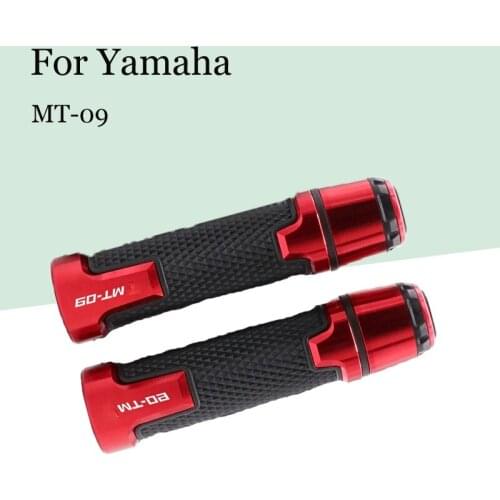 Applicable To Yamaha MT-09 Modified Grip Sets CNC Rubber Plug Type Rubber Gloves Car Grip Accessories Motorcycle Accessories