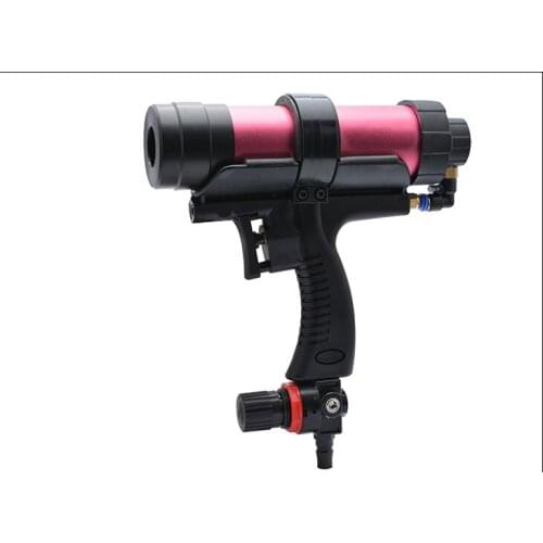 Industrial 9" 310ML pneumatic air glass glue guns, air caulking gun tools