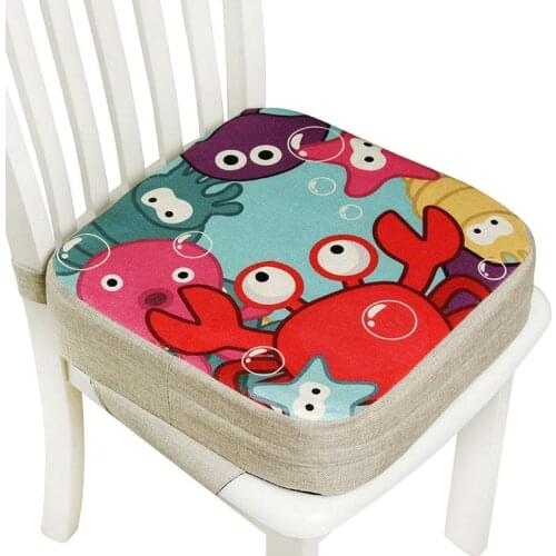 Increasing Seat Baby Increased Chair Pad Children Dining Cushion Adjustable Removable Highchair Chair Booster Cushion Seat Chair