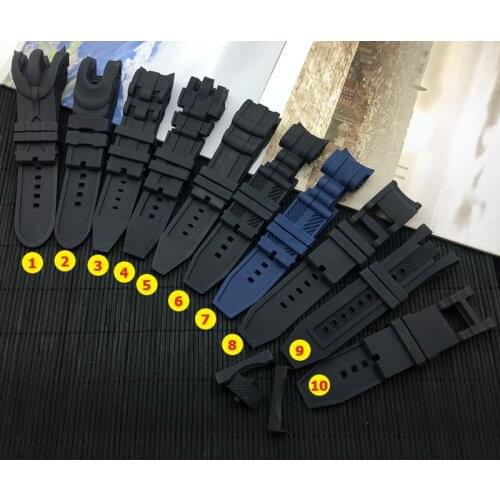 Top quality Diving Silicone Rubber Watchband for Invicta strap Subaqua Man Noma Reserve Watch belt Sport Specific Lugs no tool
