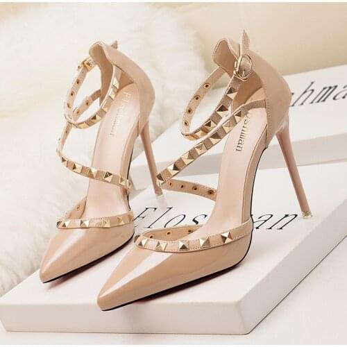 Shijunyi Women's Stiletto Heels